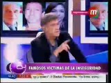 Famosos víctimas de la inseguridad