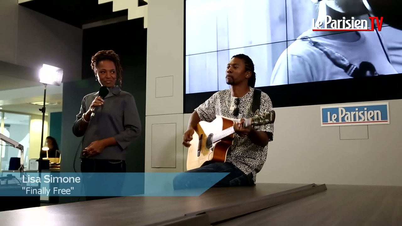Lisa Simone en live au Parisien : "Finally Free"
