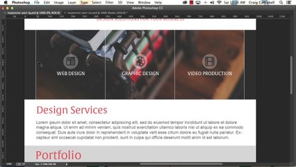 PSD to HTML_ The Responsive Portfolio Build - 2.3. Structuring the Feature Section