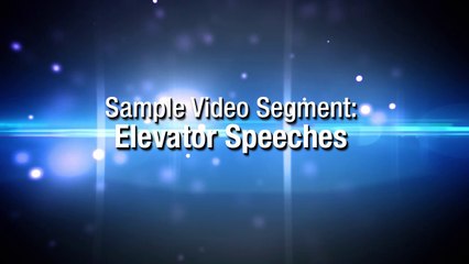 Elevator Speeches Sales Meeting Kit (Video Sample)