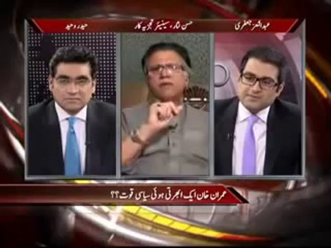 Hassan Nisar Witnessing Imran Khan_#8217;s Simplicity