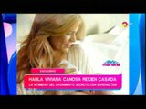 Pronto.com.ar Viviana Canosa habla tras su casamiento con Alejandro