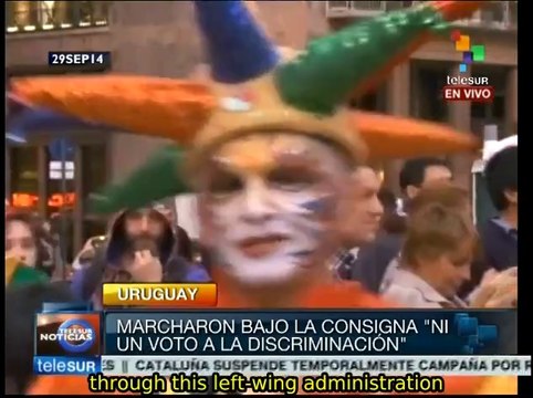 Uruguay: LGTB community takes to streets to defend social gains