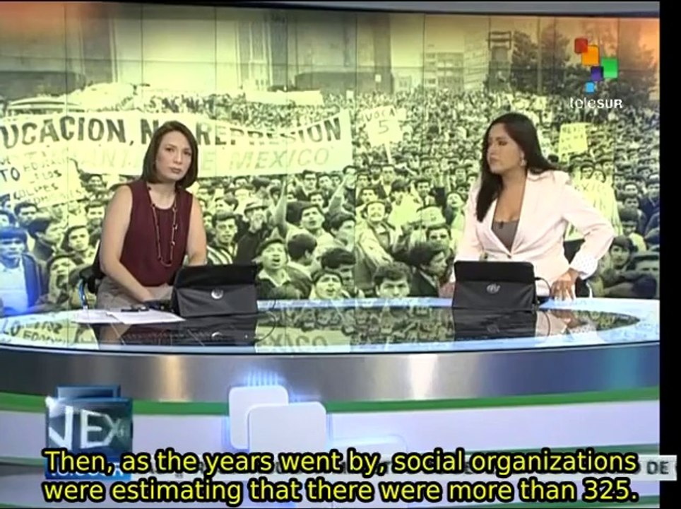 Mexico: 46 years after, Tlatelolco Massacre is not forgotten!