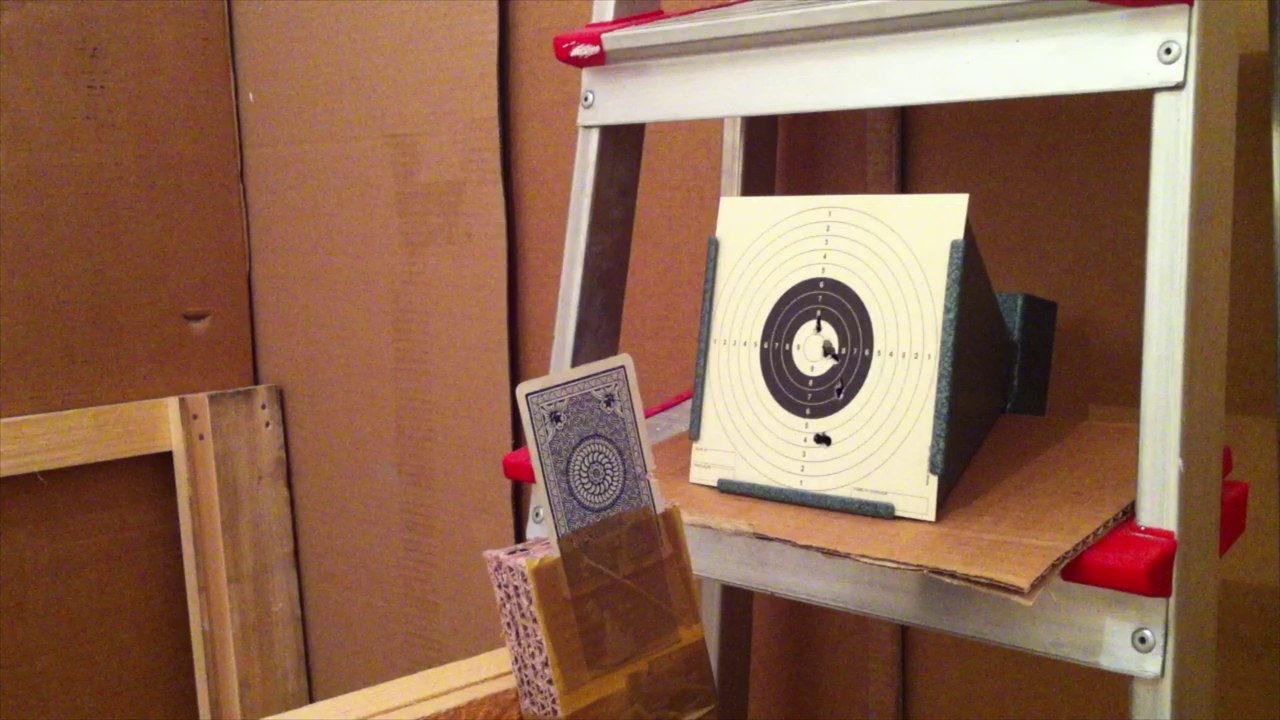 Playing card shooting