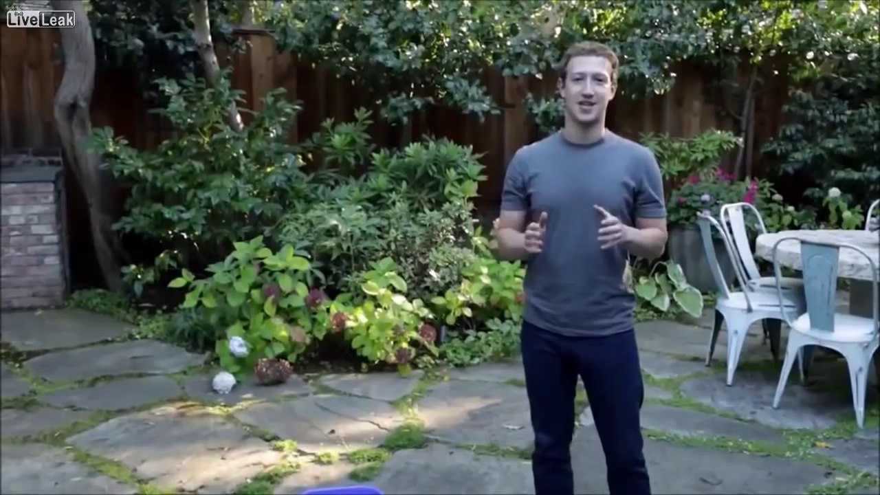 Mark Zuckerberg Ice Bucket Challenge!