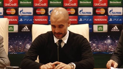 Guardiola, tras imponerse al CSKA Moscu