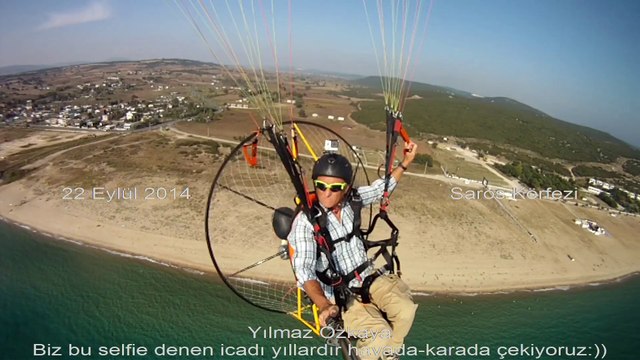 22 Eylül 2014 / Yılmaz Özkaya / Saros Körfezi - Mecidiye Sahili uçuşu