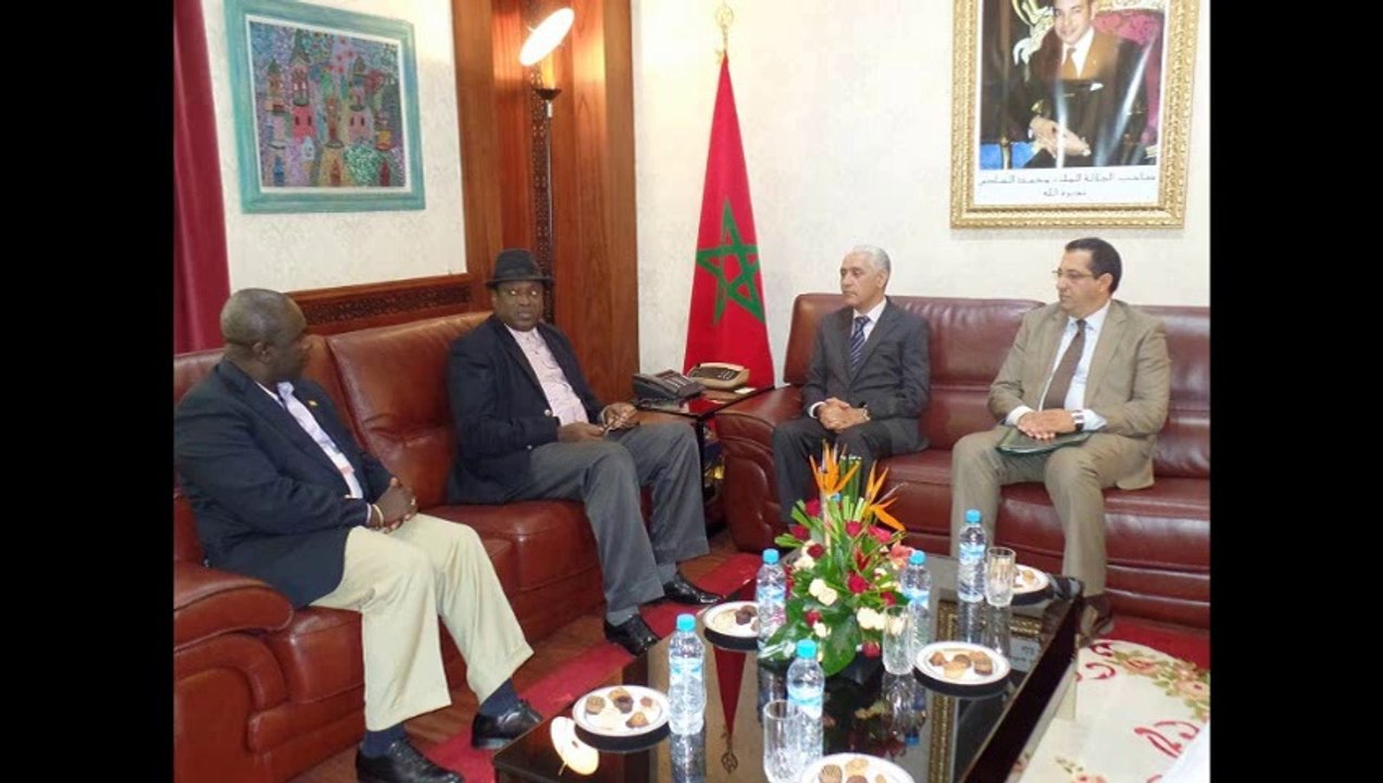 السيد راشيد الطالبي العلمي يستقبل وفدين برلمانيين من كل من جمهورية الموريس و جمهورية غينيا بيساو