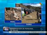 Perú: 100% de las viviendas de Misca fueron afectadas por el sismo
