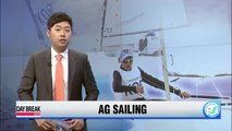 13-year-old wins optimist sailing gold
