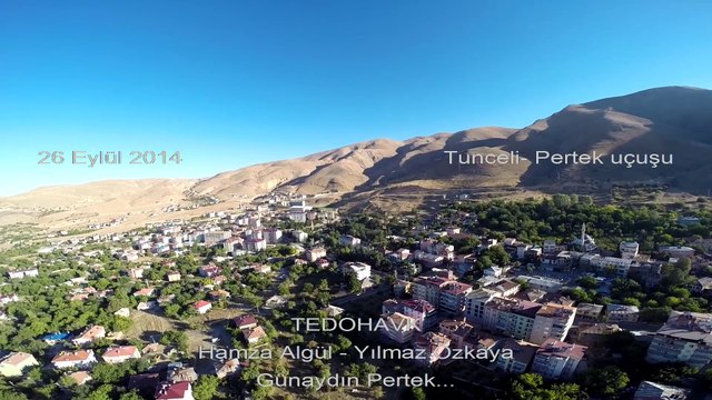 26 Eylül 2014 / Tunceli-Pertek uçuşu / Hamza Algül - Yılmaz Özkaya