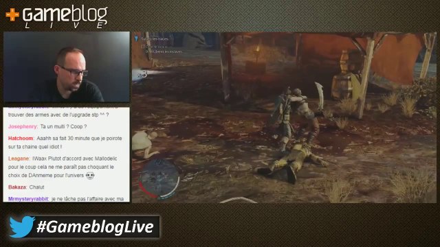 #GameblogLive La Terre du Milieu L'Ombre du Mordor