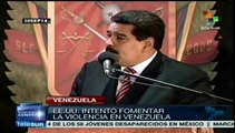 EEUU intentó fomentar la violencia en Venezuela, asegura Maduro