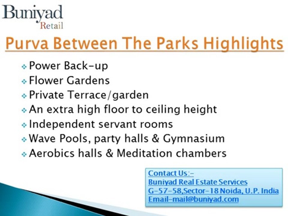 Purva Between The Parks