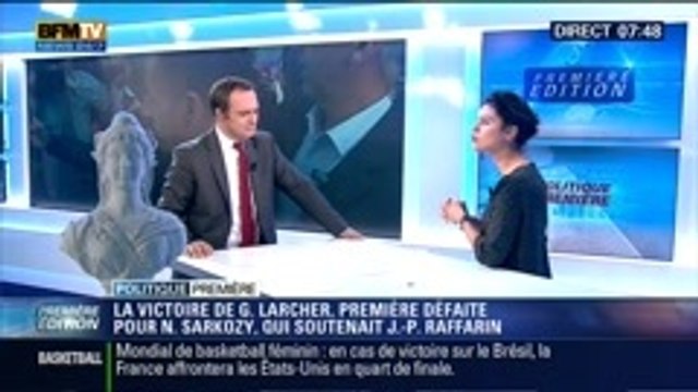 Politique Première: Sénat: La victoire de Gérard Larcher, une défaite pour Nicolas Sarkozy ? - 01/10