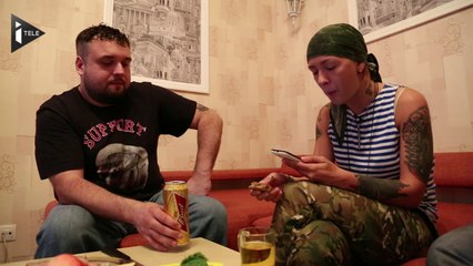 Portrait d'une séparatiste russe