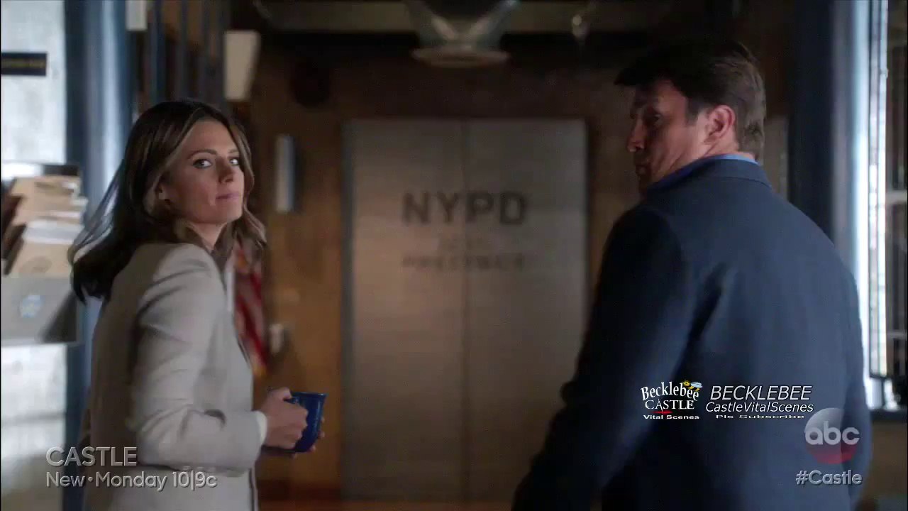 Castle - 7x02 - Sneak Peek #1 - Extrait où Rick embrasse le Capitaine Gates (HD)