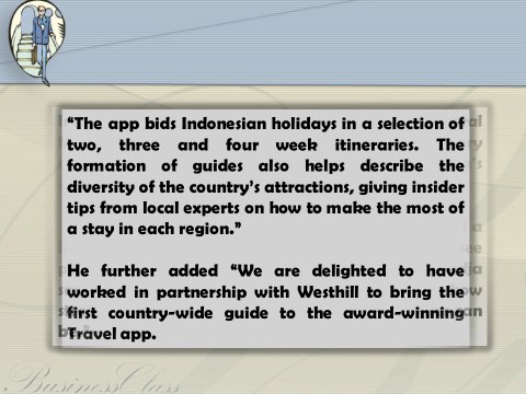 Tourism Jakarta partners with Westhill Consulting Travel