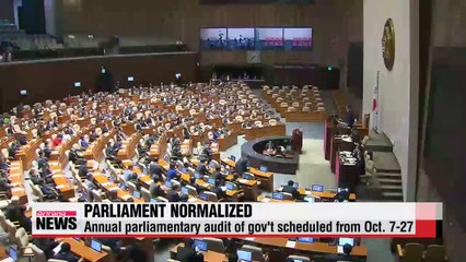 Parliament normalizes after ferry bill agreement