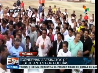 México: exigen justicia por la represión en Iguala