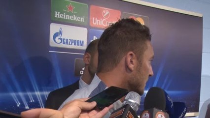 Roma, Totti: 'Il pareggio col City ci va stretto. Non pensavo al record'