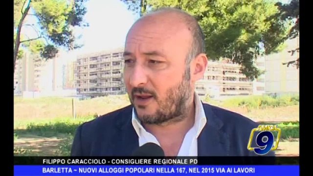 BARLETTA | Nuovi alloggi di edilizia popolare nella 167