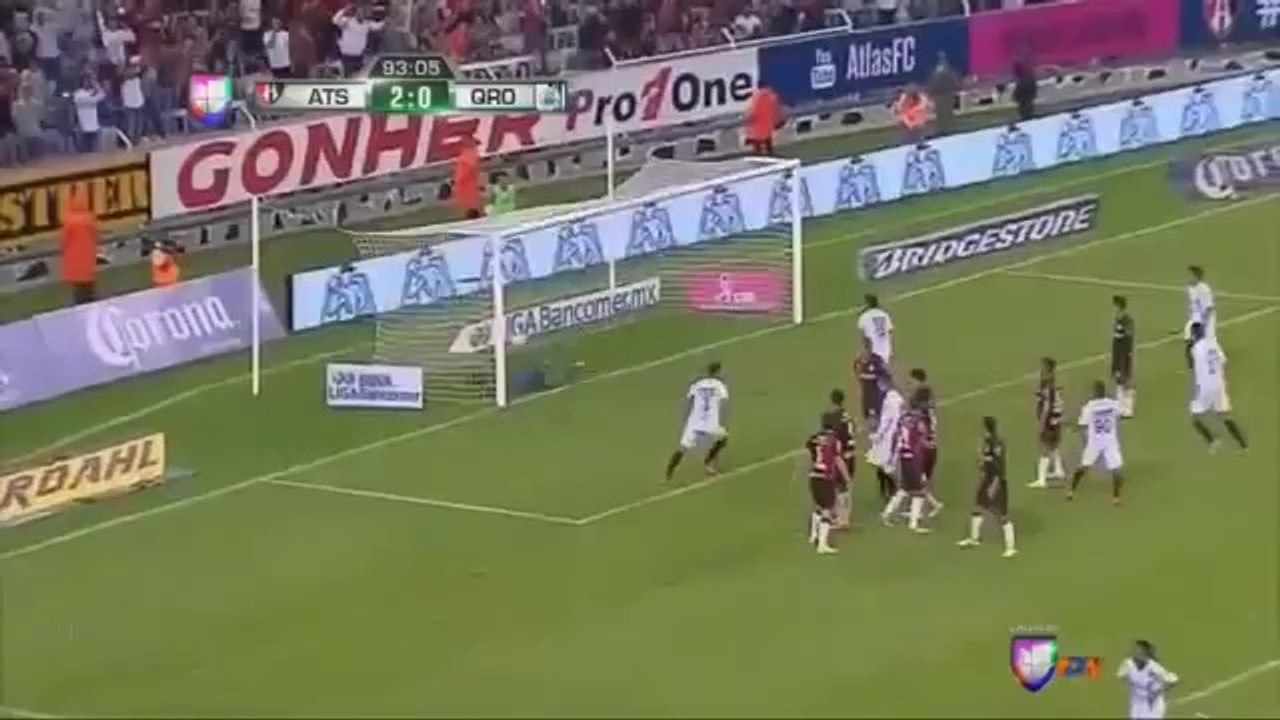 Ronaldinho Free Kick Goal vs Atlas - 30/09/2014