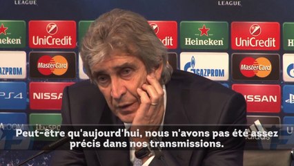 Pellegrini reconnaît que son équipe n'a pas bien joué