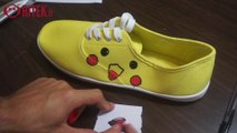 Tuto pour fabriquer des chaussures Pikachu 