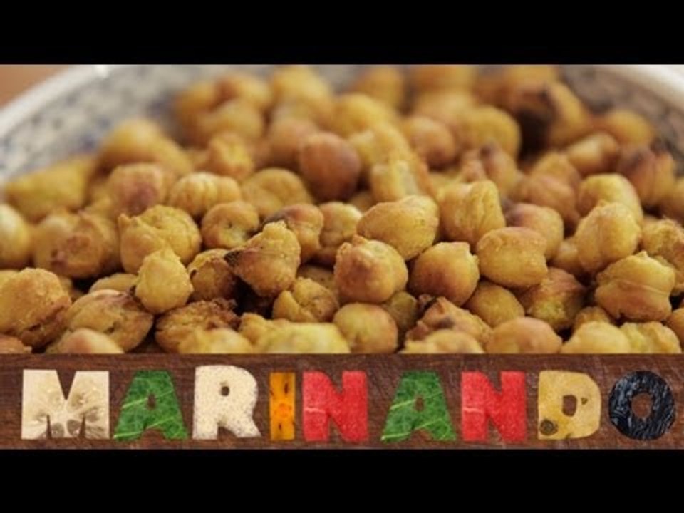 Aperitivo de grão de bico