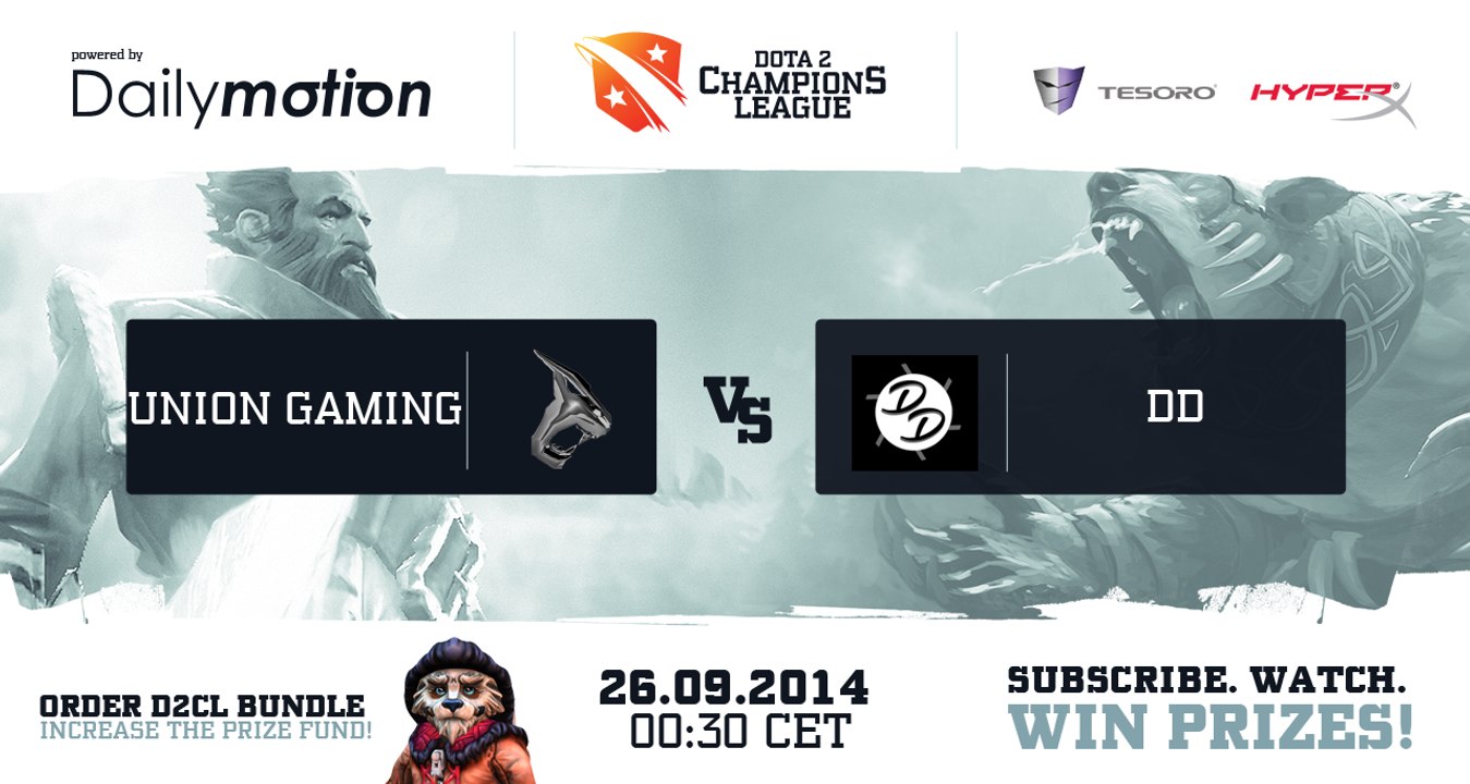 DD vs Union Gaming - game 1 (RUS)