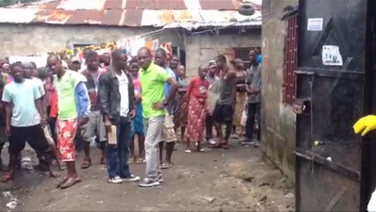 Au Libéria, Ebola prive les familles de deuil