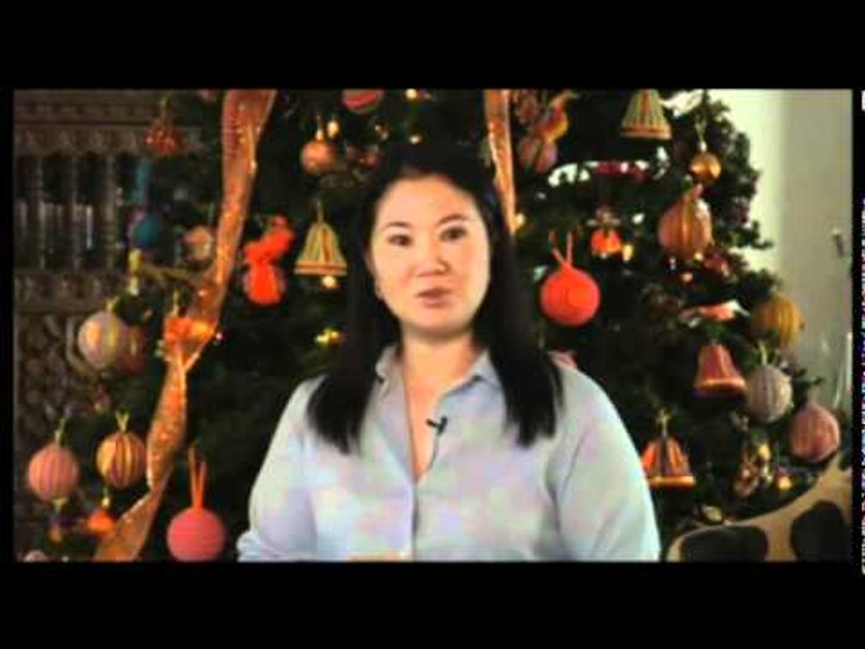 KEIKO MENSAJE DE NAVIDAD