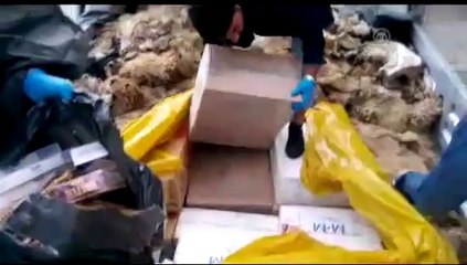 Hayvan Derileri Altında Kaçak Sigara Sevkiyatı