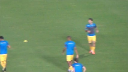 ΑΠΟΕΛ-Αγιαξ-ΑΠΟΕΛ προθέρμανση 1