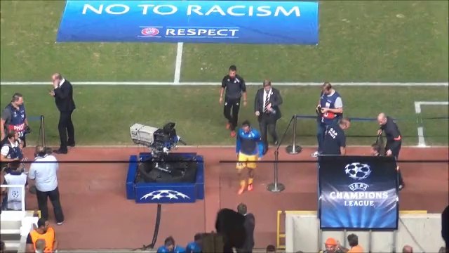 ΑΠΟΕΛ-Αγιαξ-ΑΠΟΕΛ προθέρμανση 3 τέλος