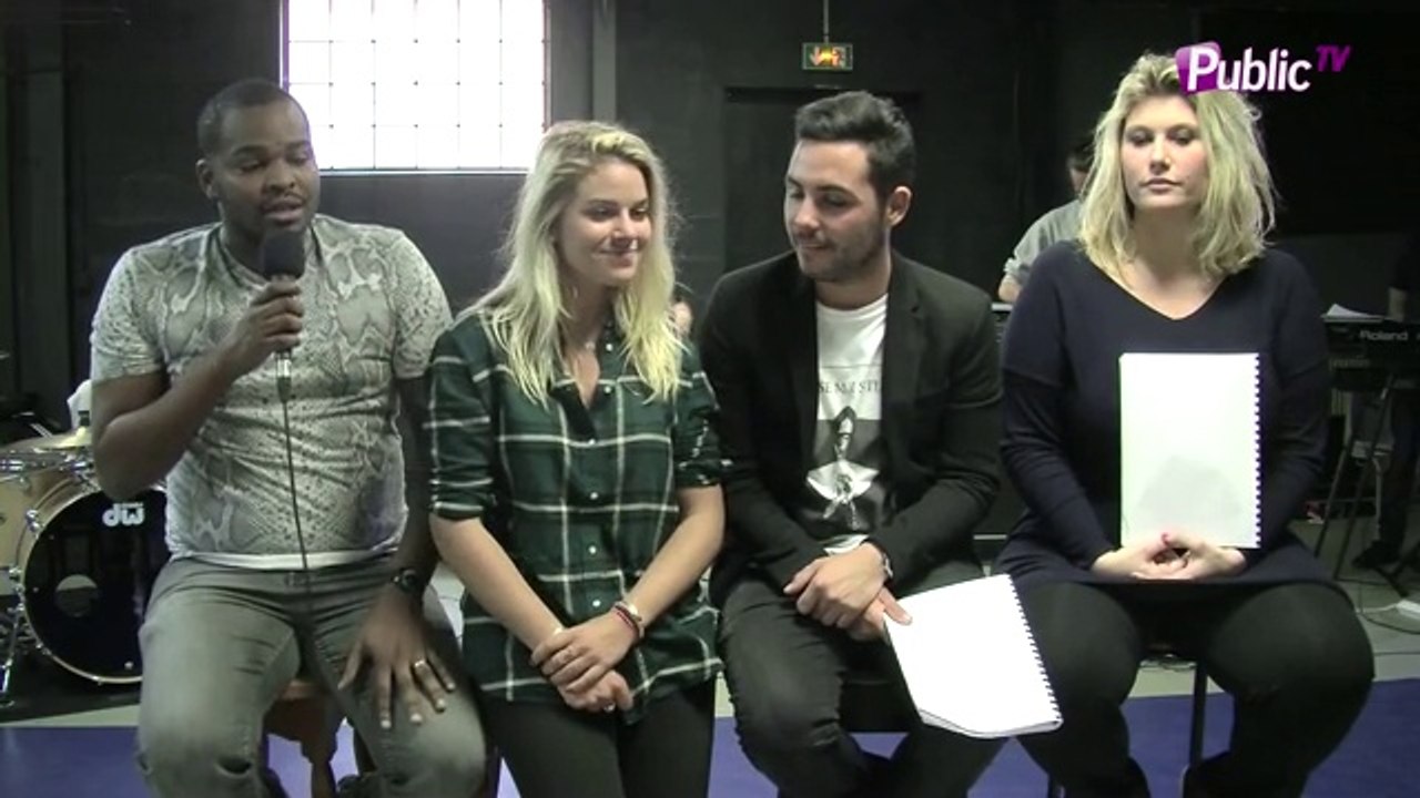 Exclu Vidéo : Sophie Tapie, Cyril Cinélu, Alban Bartoli... Ils se préparent tous pour "Les Voix de la Télé chantent Hallyday" !