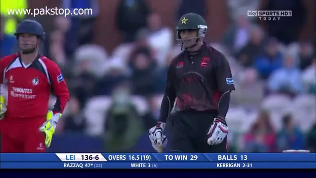 Abdul Razzaq   Match Winning Inning in County Cricket 2011