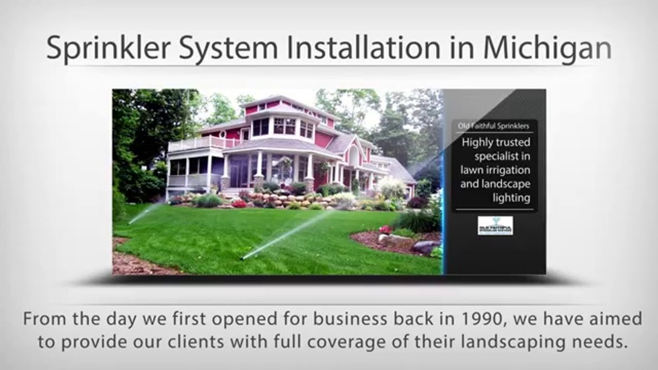 Trusted sprinkler services in Canton & Plymouth