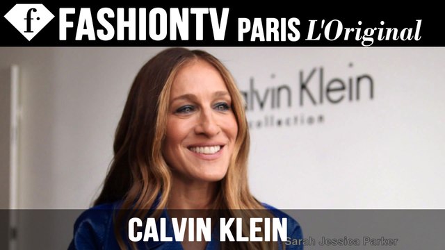 Calvin Klein Collection ft Sarah Jessica Parker & Anna Wintour | NYFW Spring/Summer 2015 | FashionTV
