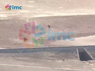 IŞİD'in sınırın sıfır noktasından geçişi İMC TV kameralarında (1)