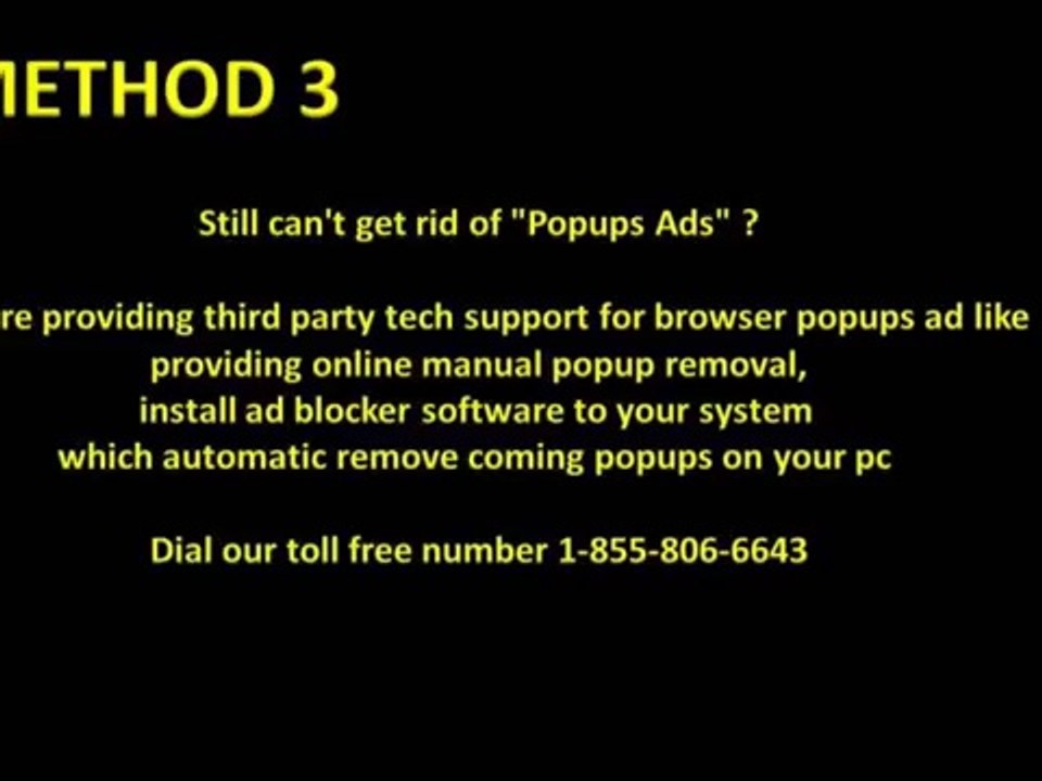 How to disable pop ups ads