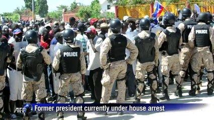 Arisitide supporters take to the streets of Haiti