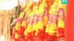 Garlands for sacrificial animals attracting buyers