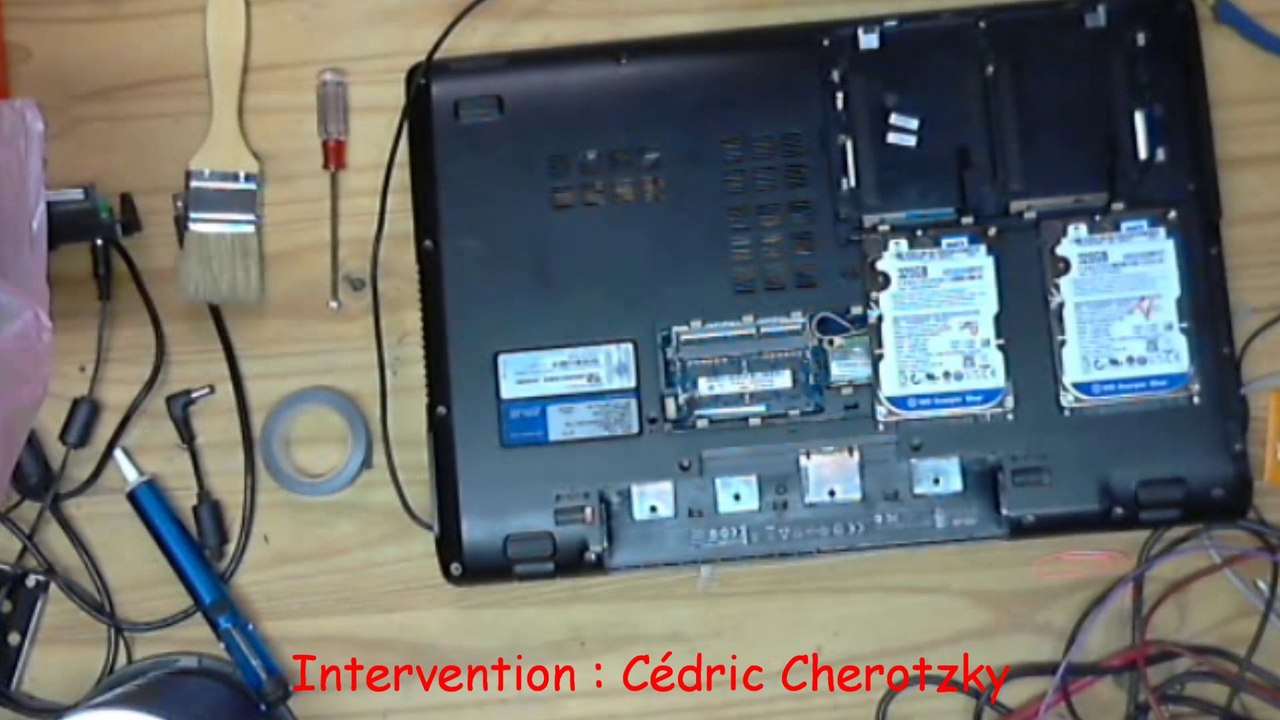 Asus X73B remontage