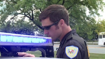 Kamera läuft: Polizei im Einsatz