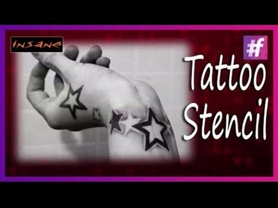 How to Make Tattoo Stencils | Tattoo Basics | Star Tattoo design