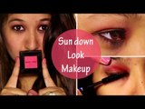 DIY Sundown Look Makeup Tutorial with Hair | Sangeeta and Ishita