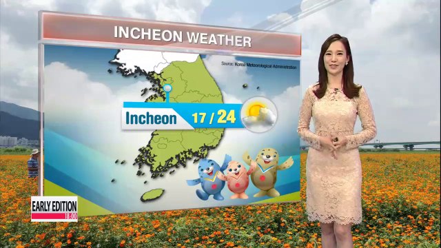 Sporadic showers forecast for some regions including Seoul